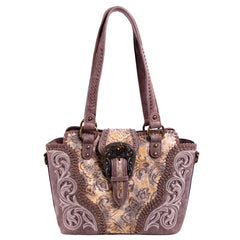 MW823G-8250 Montana West Buckle Collection Concealed Carry Tote