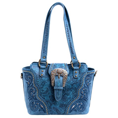 MW823G-8250 Montana West Buckle Collection Concealed Carry Tote