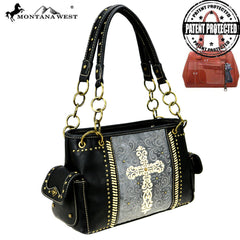MW884G-8085  Montana West Spiritual Collection Concealed Carry Satchel