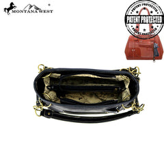 MW884G-8085  Montana West Spiritual Collection Concealed Carry Satchel