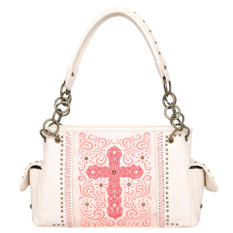 MW884G-8085  Montana West Spiritual Collection Concealed Carry Satchel