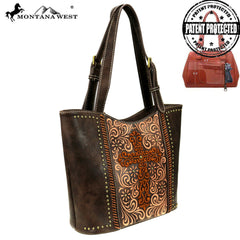 MW884G-8317  Montana West Spiritual Collection Concealed Carry Tote