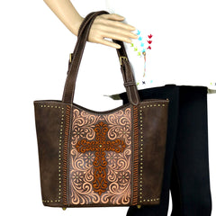 MW884G-8317  Montana West Spiritual Collection Concealed Carry Tote