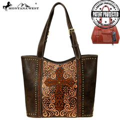 MW884G-8317  Montana West Spiritual Collection Concealed Carry Tote