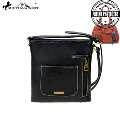 MW884G-9360  Montana West Spiritual Collection Concealed Carry Crossbody Bag