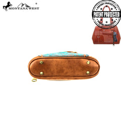 MW884G-9360  Montana West Spiritual Collection Concealed Carry Crossbody Bag