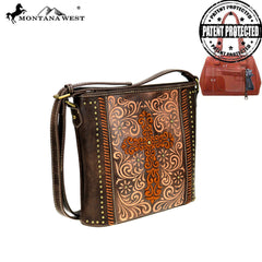 MW884G-9360  Montana West Spiritual Collection Concealed Carry Crossbody Bag