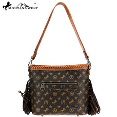 MW895P-918 Montana West Signature Monogram Collection