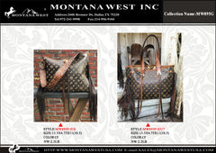 MW895P-918 Montana West Signature Monogram Collection
