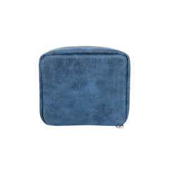 MW922-193 Montana West Western Design Pill Box Travel Organizer/ Zippered Case Horse Print