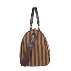 MW927-5110 Montana West Horse Print Canvas Weekender Bag