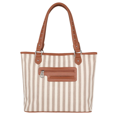 MW932-8112 Montana West Aztec Canvas Tote Bag