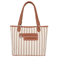 MW932-8112 Montana West Aztec Canvas Tote Bag