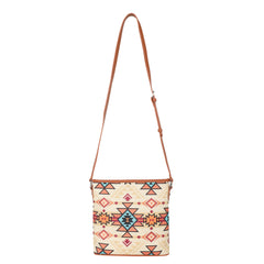 MW932-8360 Montana West Aztec Canvas Crossbody