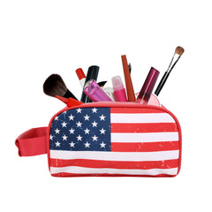 MW933-190  Montana West American Flag Print Multi Purpose/Travel Pouch