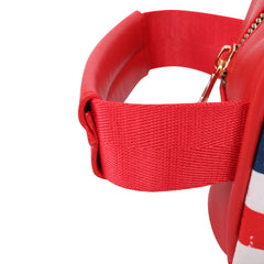 MW933-190  Montana West American Flag Print Multi Purpose/Travel Pouch