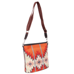 MW937-8360 Montana West Aztec Canvas Crossbody