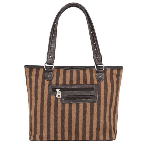 MW939-8112 Montana West Aztec Canvas Tote Bag