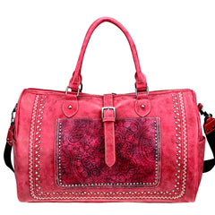 MW947-5110 Montana West Buckle Collection Duffle Bag