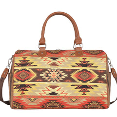 MW976-5110 Montana West Aztec Canvas Weekender Bag