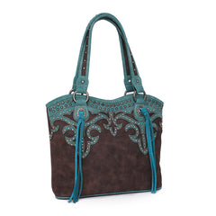 MW991G-8005 Montana West Concho Collection Concealed Carry Western Tote
