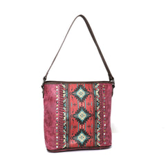 MW992G-918 Montana West Aztec Collection Concealed Carry Hobo