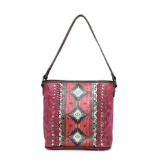MW992G-918 Montana West Aztec Collection Concealed Carry Hobo