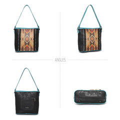 MW992G-918 Montana West Aztec Collection Concealed Carry Hobo