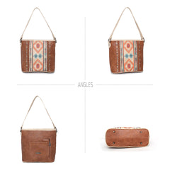 MW992G-918 Montana West Aztec Collection Concealed Carry Hobo