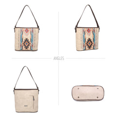 MW992G-918 Montana West Aztec Collection Concealed Carry Hobo
