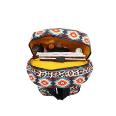 MWB-1007 Montana West Aztec And Leopard Print Backpack