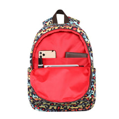 MWB-4001 Montana West Multi Color Leopard Print Backpack