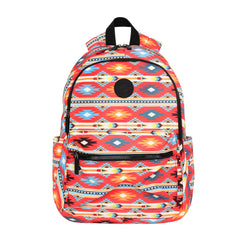 MWB-4007 Montana West Red Southwestern Print Backpack
