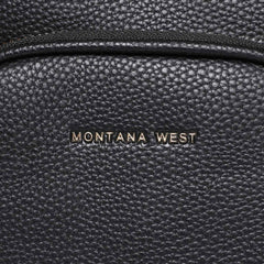 MWC-023 Montana West Shoulder/Crossbody Bag Black
