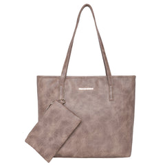 MWC-028 Montana West Carry-All Tote - Khaki
