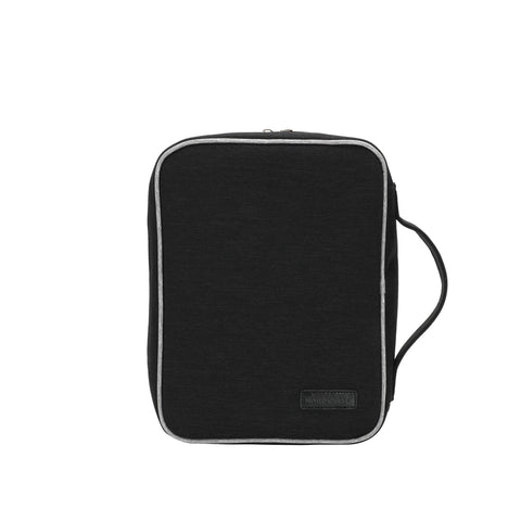 MWC-126 Montana West Canvas Bible Cover - Black-Gray