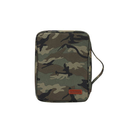 MWC-126 Montana West Camo Print Canvas Bible Cover - Camo