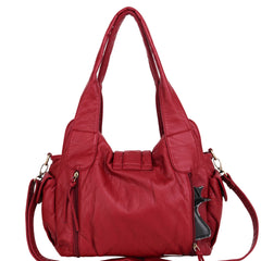 MWC-G020 Montana West Buckle Collection Dual Sided Concealed Carry Tote/Crossbody