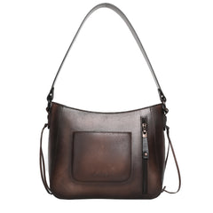 MWG01-G9067 Montana West Genuine Leather Collection Concealed Carry Hobo