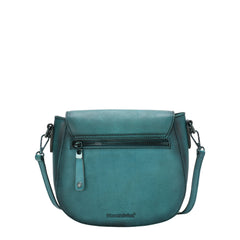 MWG03-9065 Montana West Hand Paint Genuine Leather Collection Crossbody