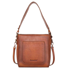 MWG04-9069 Montana West Hand Paint Genuine Leather Hobo/Crossbody