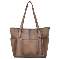 MWG04-G9068 Montana West Hand Paint Genuine Leather Collection Concealed Carry Tote