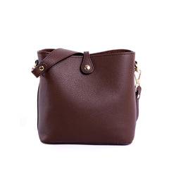 MWL-009 Montana West Real Leather Shoulder/Crossbody Bag - Coffee