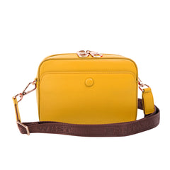 MWL-010 Montana West 100% Genuine Leather Clutch/Crossbody - Mustard