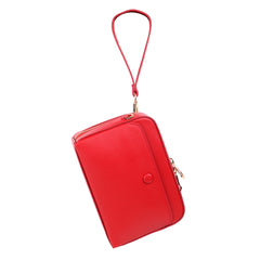 MWL-010 Montana West 100% Genuine Leather Clutch/Crossbody - Red