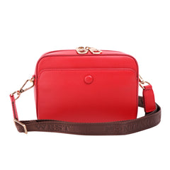 MWL-010 Montana West 100% Genuine Leather Clutch/Crossbody - Red