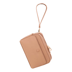 MWL-010 Montana West 100% Genuine Leather Clutch/Crossbody - Tan