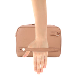 MWL-010 Montana West 100% Genuine Leather Clutch/Crossbody - Tan