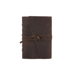 MWL-036 Montana West Western Vintage Genuine Leather Journal Notebook Handheld Size 6.5" x 9.25" (120 Sheets/240 Pages)
