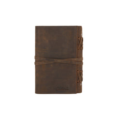 MWL-036 Montana West Western Vintage Genuine Leather Journal Notebook Handheld Size 6.5" x 9.25" (120 Sheets/240 Pages)